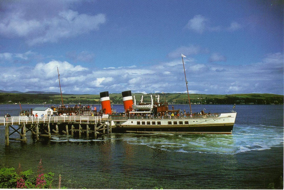 PS_Waverley's tweet image. 🥂✨BLAIRMORE PIER CELEBRATES 170 YEARS✨🥂

🌊 On Wednesday 30th July Waverley will be calling into Blairmore Pier as it celebrates 170th anniversary. The Pier was restored and reopened in 2005 has been a regular stop for Waverley during her Summer season taking passengers for…