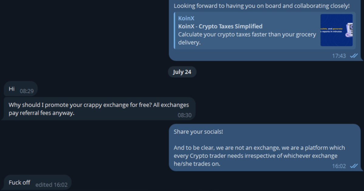 AroraBhavyam's tweet image. Irrespective of whether you like the offer or not, it won't hurt you to stay humble!
Sometimes I feel I should expose these shitty KOLs.
