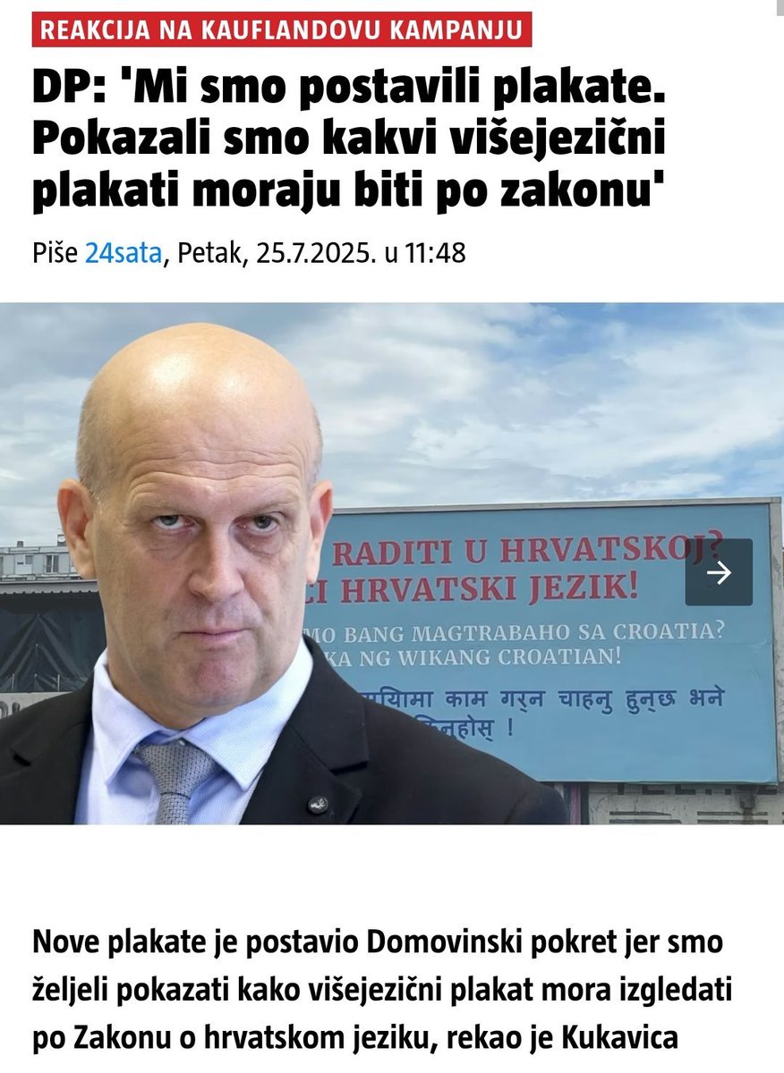 RSavaberg's tweet image. Opet se pokazalo kako su konzervativci i boomer desničari najveće zlo, umjesto da se bore za manje stranaca i povratak hrvatskih radnika oni tjeraju azijate da nauče hrvatski i vječno ostanu ovdje.
Doslovno grade Azijatsku Autonomnu Oblast u Hrvatskoj.
Sudit će vam narod.