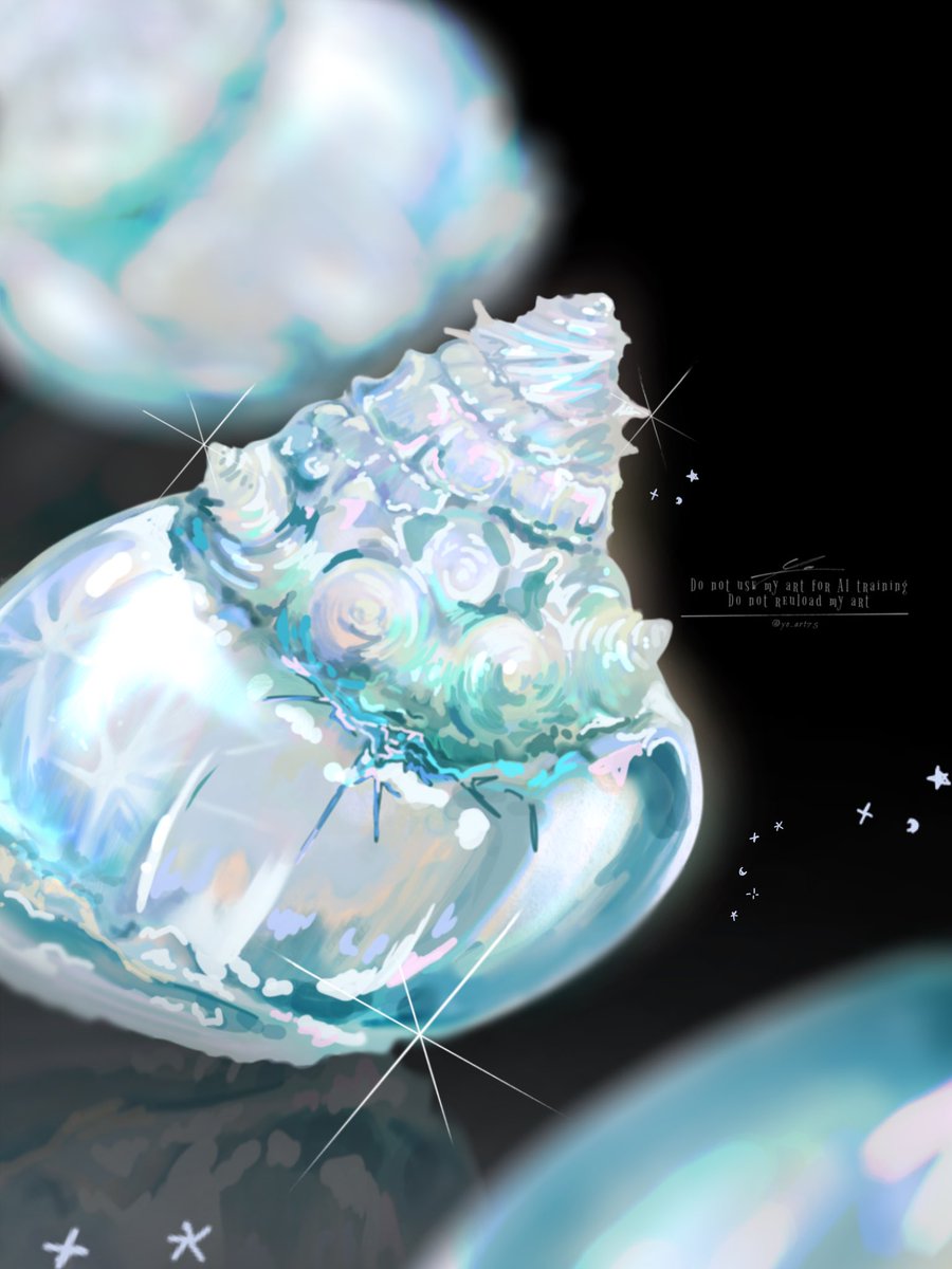 yo_art75's tweet image. ✴︎Original seashell ✴︎

どんな名前がいいでしょうか…
落書きから生まれた貝殻です