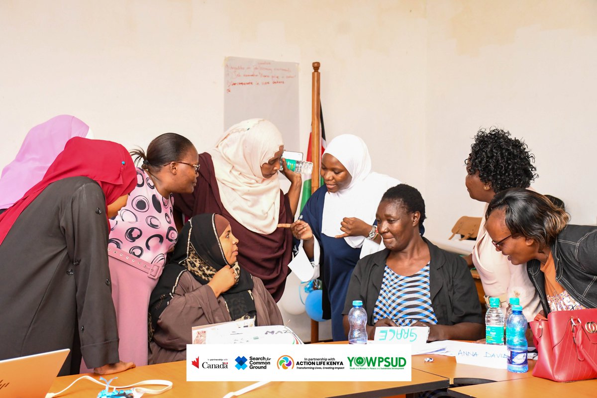 actionlife_Ke's tweet photo. Mariam Ayoti of @SFCG_ led an engaging icebreaker, fostering laughter, trust, and connection. Her inclusive approach set the stage for meaningful dialogue and collaboration. #SearchForCommonGround #BuildingBridges #MwanamkeImara https://t.co/i0zZHMycbm