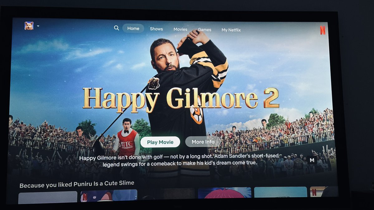 vortexau's tweet image. Great movie! If you enjoyed the original, I think you'll love the sequel! #HappyGilmore2