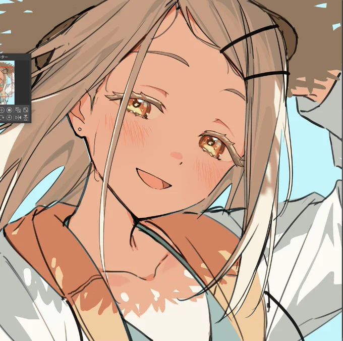 色味で悩み…