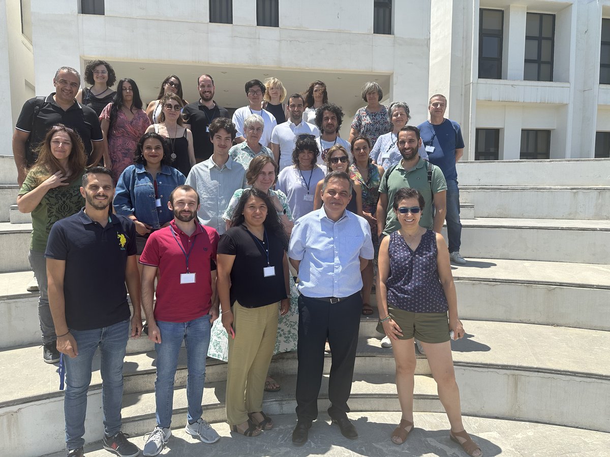 CCI_ICS_FORTH's tweet image. Group photo. 5th-day, 2025 Summer School on CIDOC CRM Interoperability and Applications #CIDOC_CRM @ISL_ICS_FORTH @CCI_ICS_FORTH @CRMSIG #2025CCIsummerSchool