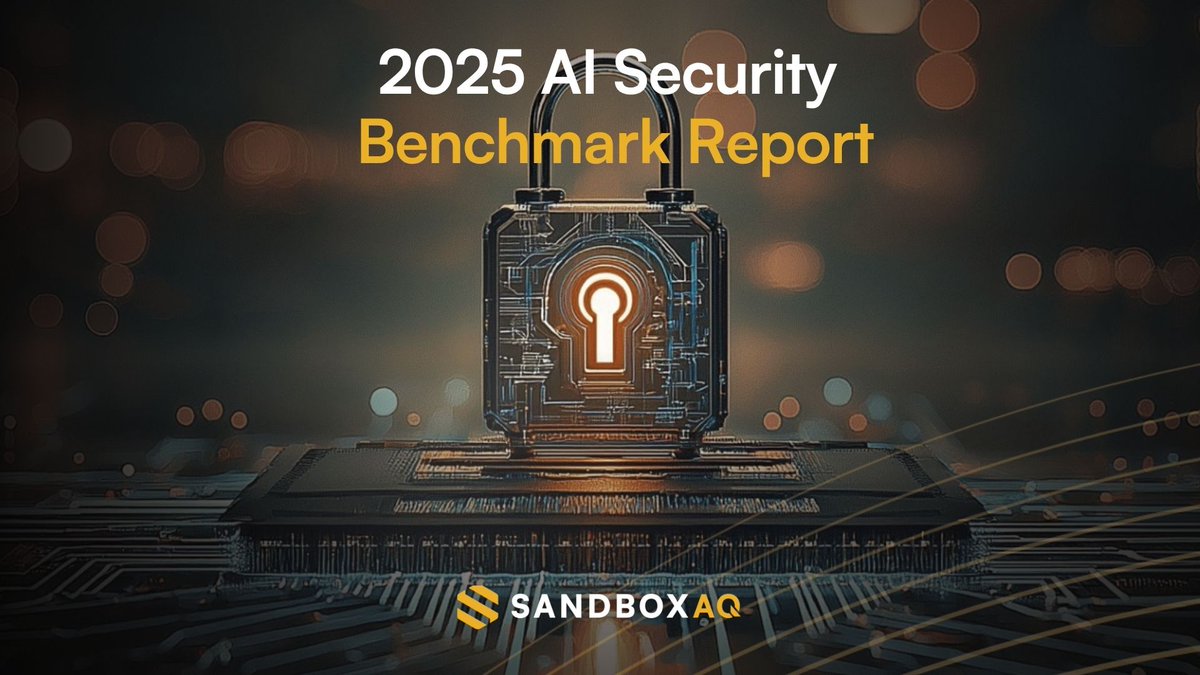 SandboxAQ's tweet image. While 79% of organizations are already using AI in production environments, only 6% have implemented a comprehensive, AI-native security strategy.
The 2025 AI Security Benchmark Report is more than a wake-up call. It reveals what few want to admit:
✔️ Sensitive data leaking…
