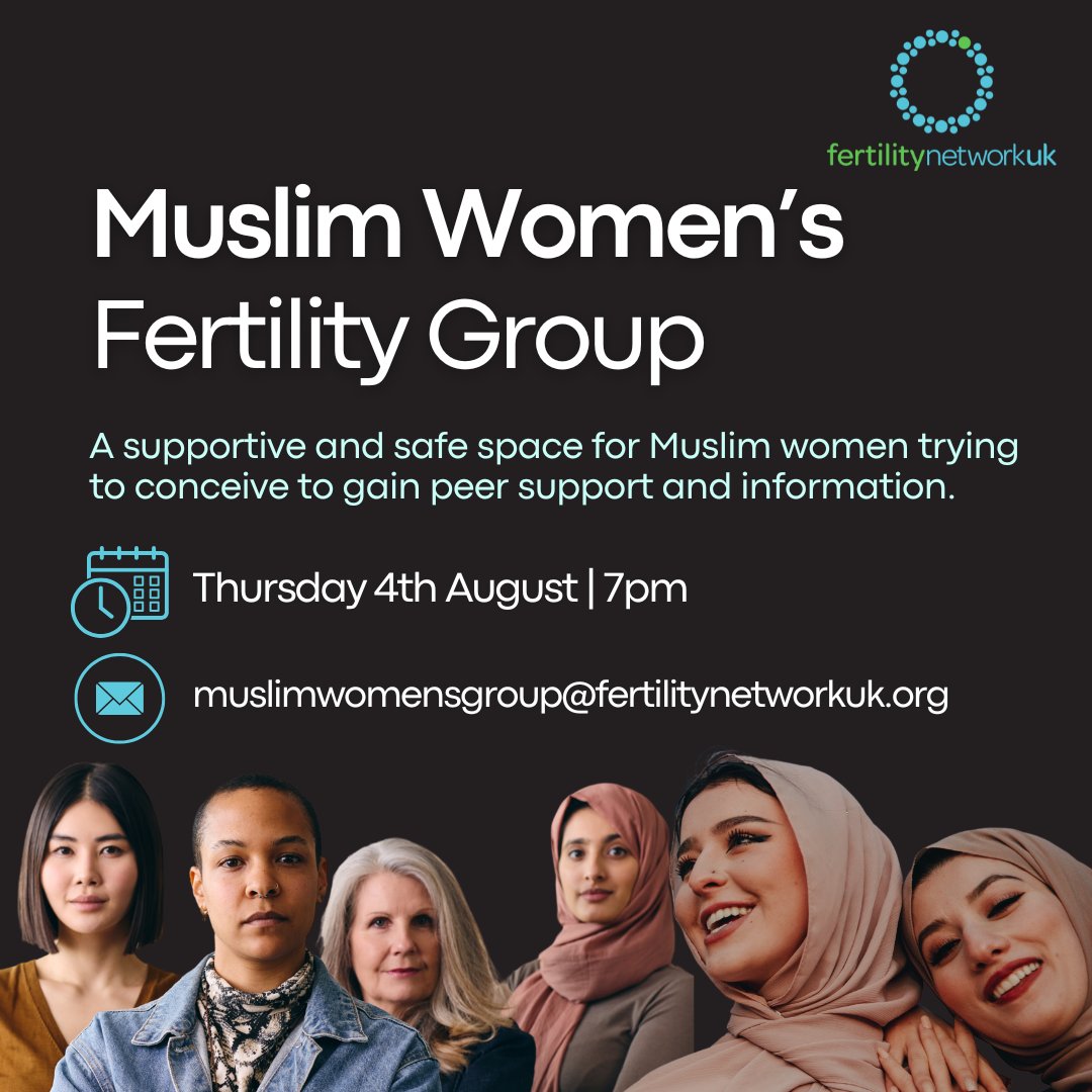 Struggling with fertility? 💔 Muslim women often face silence, stigma &amp; lack of faith-sensitive support.
Join us 4 Aug @ 7pm to meet Samar, an embryologist &amp; share in a safe, understanding space.
Email for info on how to join. 
#FertilitySupport #MuslimWomen #YouAreNotAlone
