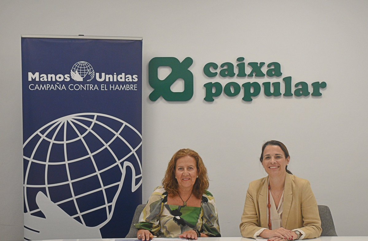 ⭐️Manos Unidas Valencia y Caixa Popular han renovado su convenio de colaboración. El objetivo de este convenio es “establecer sinergias de colaboración” mediante una donación para apoyar la lucha contra el hambre y sus causas que lleva a cabo esta ONGD.

#manosunidasvalencia