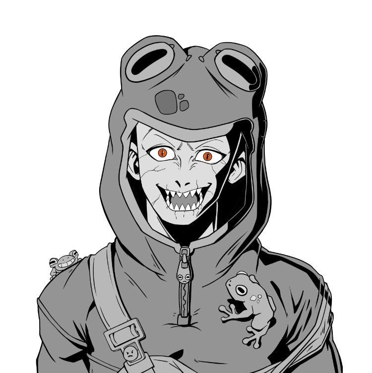 Slowwaterdrift's tweet image. GM and Happy Friday to the @Omen4Omen fam and everyone else who comes accross this possesd guy in a frog suit...... ribbit ribbit 🅾️🐸
⚡Omen on BTC is Minting Now⚡
