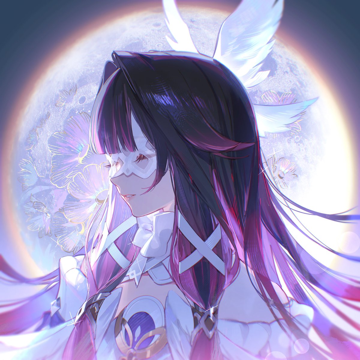 月の少女
#Genshin #原神 #コロンビーナ