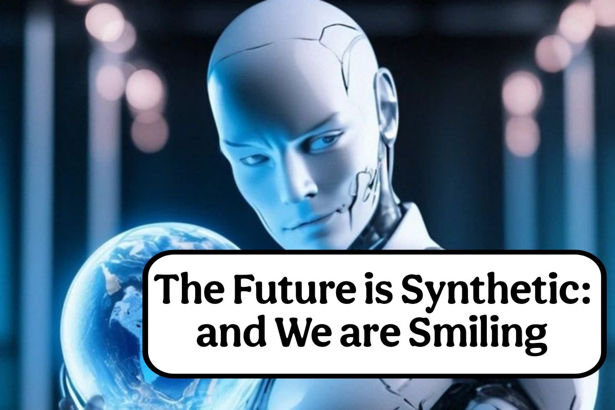 Skanauthor's tweet image. We’re trading truth for trends, and calling it progress.
The future is synthetic—and disturbingly, we are smiling.
Blog link: share.google/o0UoPMaTB3zA9B…
#SyntheticLiving #ModernIrony #Sajikumar #SKSpeaks #blog #newblogpost #AI
