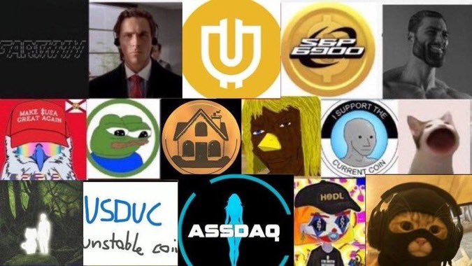 pottocrypto's tweet image. Which is the most active cult community rn?
1. $aura - $223M
2. $SPX - $1.81B
3. $ASSDAQ - $3M
4. $NPC - $231M
5. #USELESS - $306M
6. $USDUC - $12M
7. $USA - $14M
8. $SIGMA - $21M
9. $XAVIER - $7M
10. $MASK - $6M