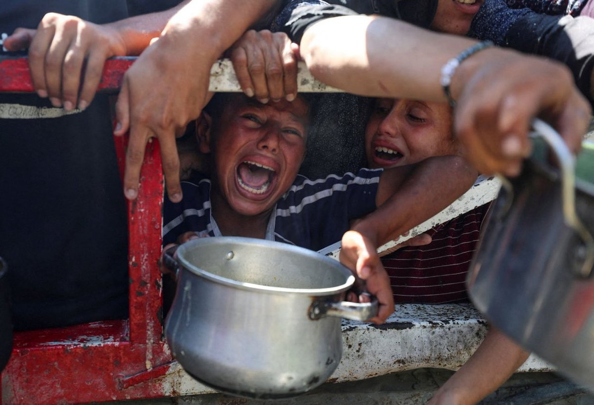 Sazedek's tweet image. We should all be ashamed of ourselves for what’s happening in Gaza.