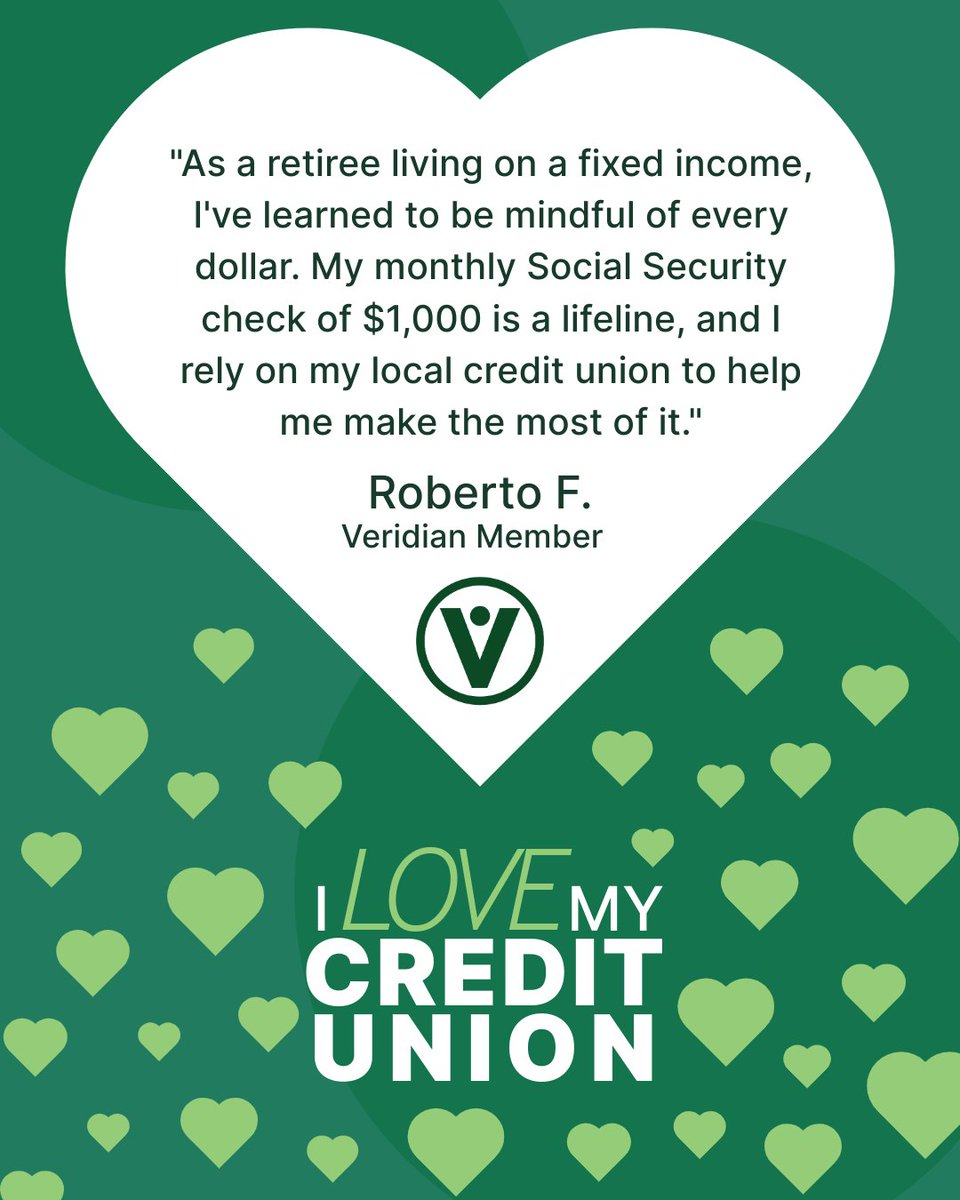 Our approach is always member-first, which means lower loan rates, higher savings returns, fewer fees and personalized financial guidance. We’re grateful to Roberto for sharing his experience and that we were able to meet him where he is in life. #ilovemycreditunion