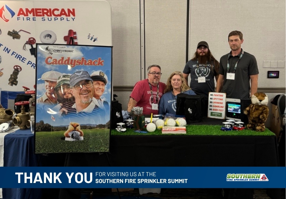 Merci de nous avoir visité au Sommet du Sud sur les Extincteurs d’Incendie! À l'année prochaine!
---
Thank you for visiting us at the Southern Fire Sprinkler Summit! See you next year!