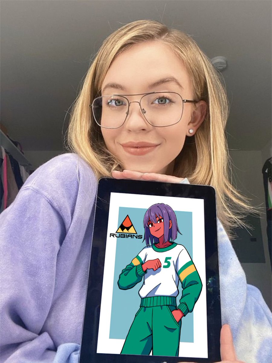 thomukas1's tweet image. Sydney Sweeney just posted an IG story about @RubiansVR, can't make this shit up
$RUBY