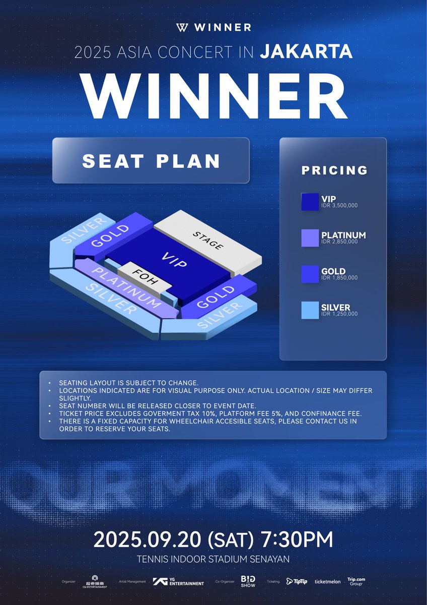 OliviahCindy's tweet photo. [Open JASA TITIP TIKET]

WINNER OUR MOMENT IN JAKARTA

✅️Wajib isi form
✅Diurus sampai tiket fisik
✅Fee Jastip 150k
✅️Gift official md
✅Tiket OOS sebelum co, refund 100%
✅Limited kuota

🔗https://t.co/E3qPetHSlk

#위너 #WINNER #JINU #HOONY #MINO #KANGSEUNGYOON #WTS Wisell https://t.co/E6MDLdm9NI