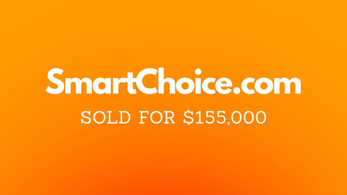 NameBio's tweet image. Yesterday saw $720k in domain name sales including:

$155,000 SmartChoice․com
$50,000 MCM․ai
$45,000 Liqd․com
$22,008 Boob․com
$16,250 Charge․io
$14,113 iWish․com
$10,099 Rainbows․com
$10,000 DocuPath․com

Full list 👉 namebio.com/daily

#Domains