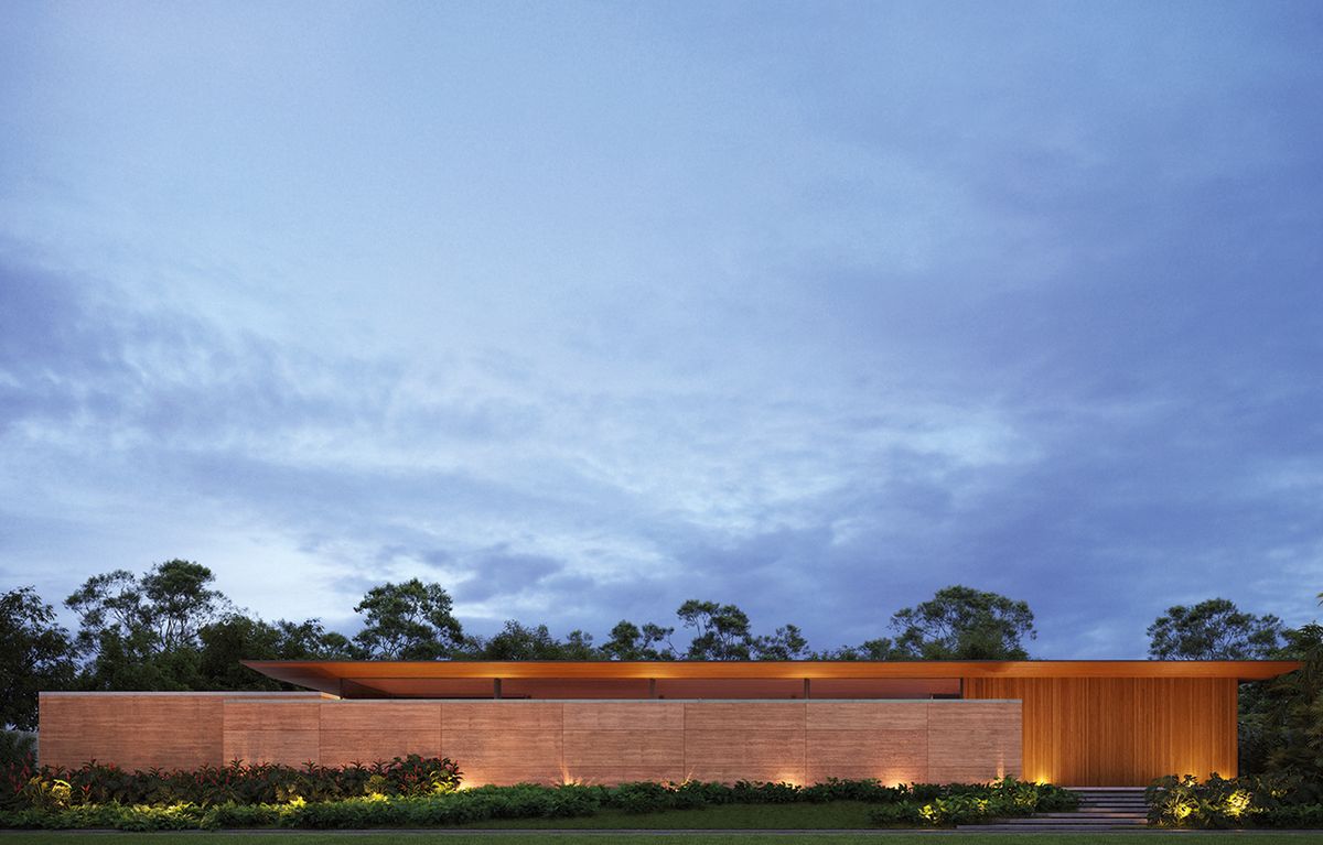 #ProjectOfTheDay: Aviator's House castellari arquitetura

Shaped like a glider wing, the house’s curved roof defines a central living pavilion that connects all volumes and opens to nature.

📍São José dos Campos, Brazil #ArchitizerAwards
Details: arc.ht/3TXkMSo