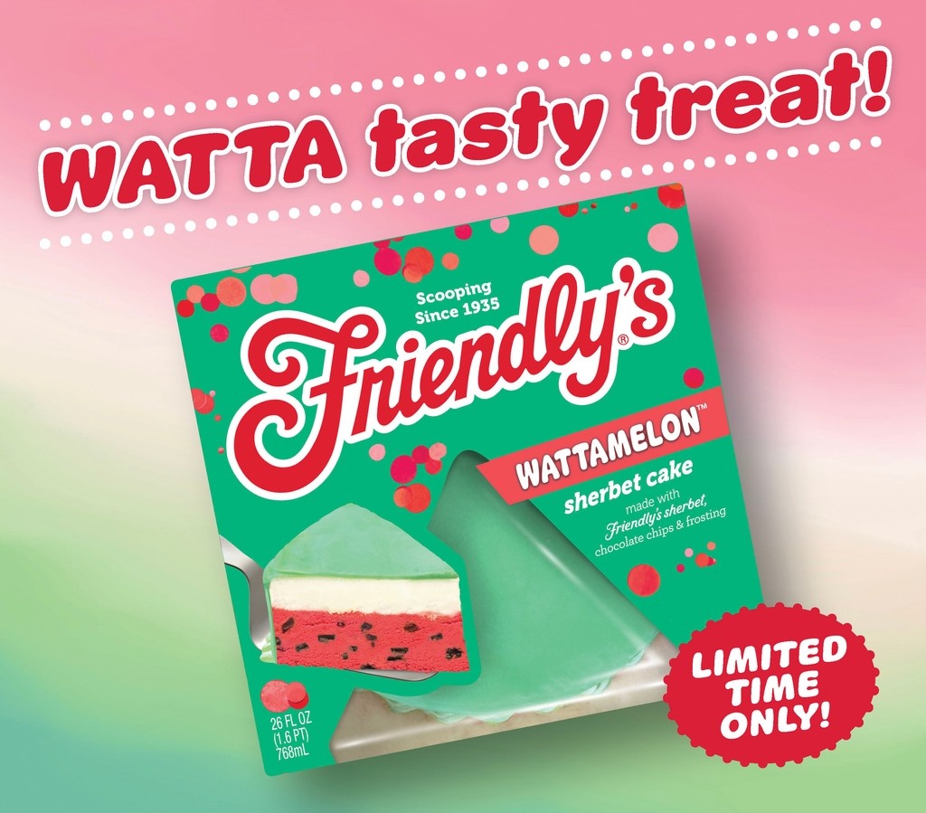 🌞🍦 Beat the heat with a slice of pure joy! Friendly's Sherbet Cake is calling your name! Layers of creamy sherbet and fluffy cake make the perfect summer treat.

Find it in our freezer aisle today!

 #Friendly's #SherbetCake #SummerTreats #GroceryStoreFinds