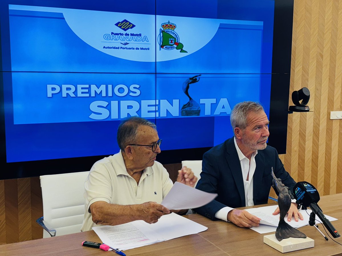 puertodemotril's tweet image. La Autoridad Portuaria y el Real Club Nautico Motril organizan por cuarto año consecutivo y de manera conjunta los Premios Sirenita 2025, que se entregarán en el transcurso de una gala el próximo día 29 de agosto en el muelle de poniente.🧜♀️🧜♀️🧜♀️
#20aniversarioapm
