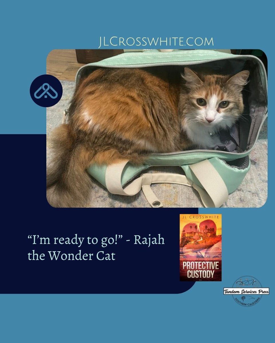 I'm not exactly sure where she thinks we're going but she's packed and ready.