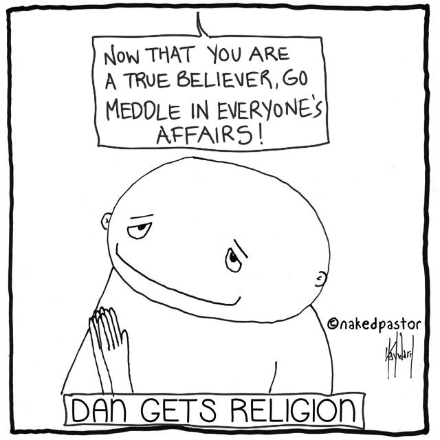 Christianity is a colonizing religion.

Starting with the individual believer required to convert everyone around them, all the way up to countries attempting to bend its people and even other countries to its will.

If allowed, belief will prey on everything and everyone.