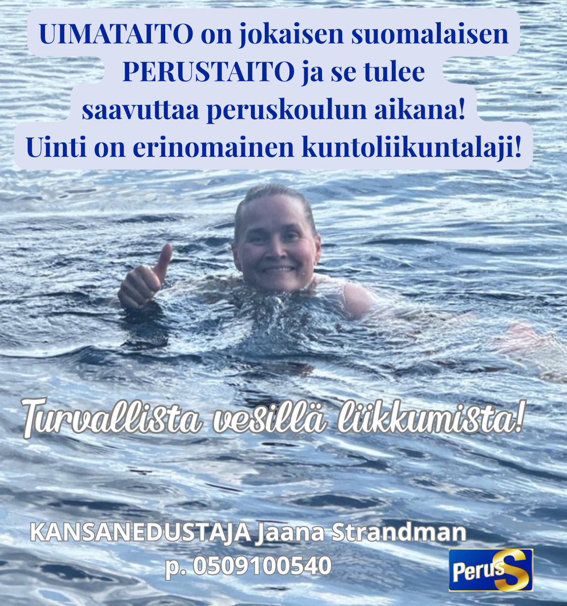 Suomi uimaan taidolla!