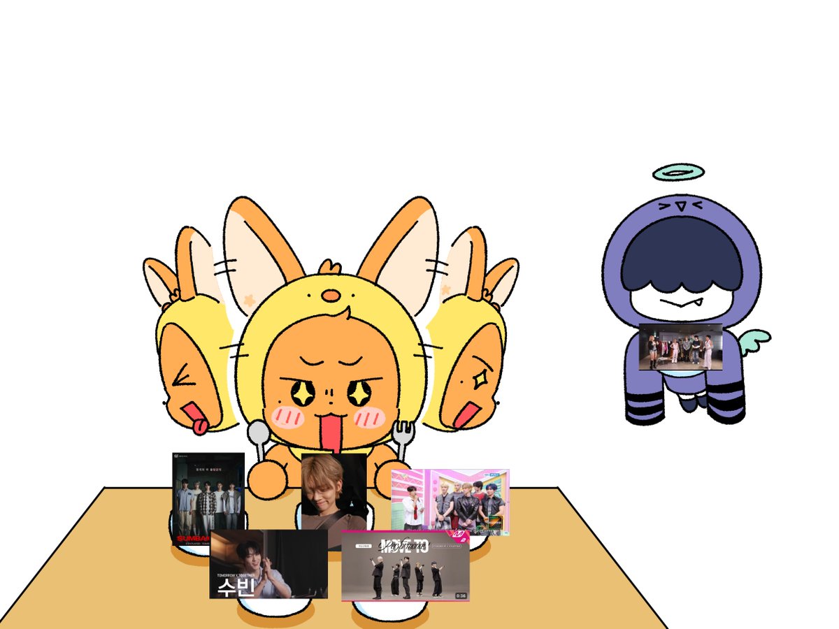 Thank you!! i'm so full!!!🍽️