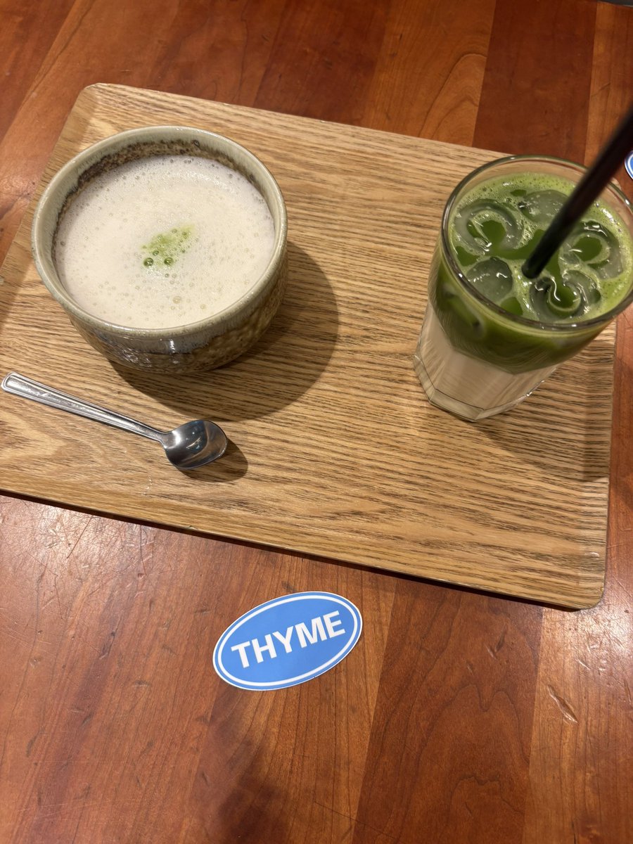 GM(atcha)

Left my cave today to meet a new friend irl and to try a new matcha spot!