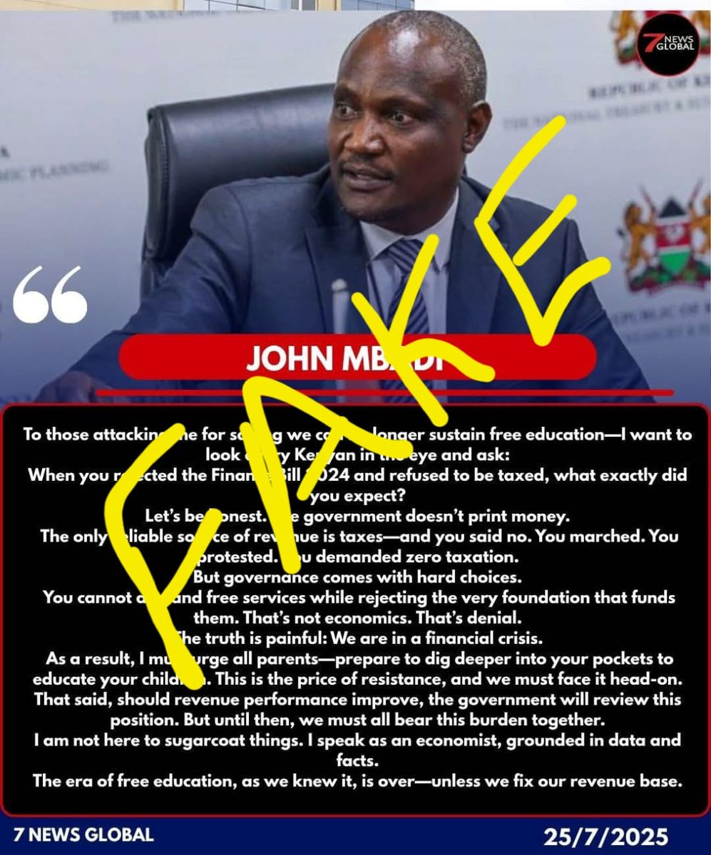 JohnMbadiN's tweet image. As Fake as the proponents of Fake News themselves.
