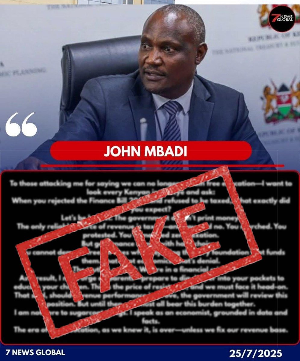 JohnMbadiN's tweet image. As Fake as the proponents of Fake News themselves.