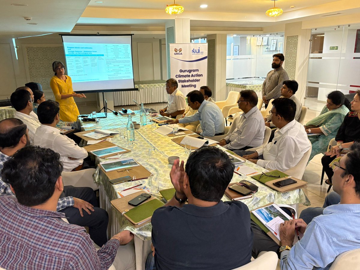 Prajafoundation's tweet image. Praja Foundation successfully conducted capacity building workshop for Administration officials, bringing together key stakeholders to drive sustainable climate action in Gurugram.
@milindmhaske