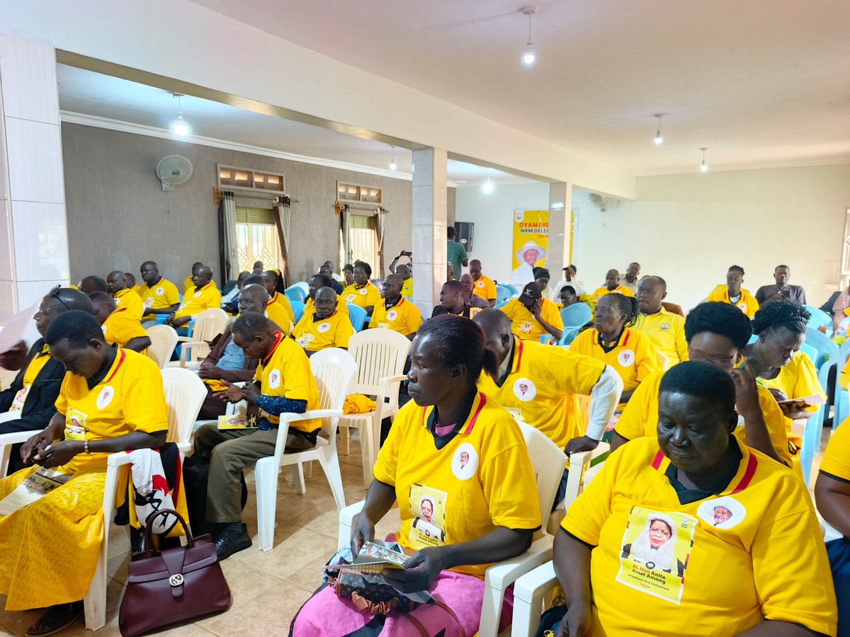 977unityfm's tweet image. NRM delegates from Oyam and Kole Districts have unanimously endorsed the Speaker of Parliament, Rt. Hon. Annet Anita Among, for the position of Female Vice Chairperson of the NRM Central Executive Committee (CEC).
The endorsement took place during a meeting convened by her…