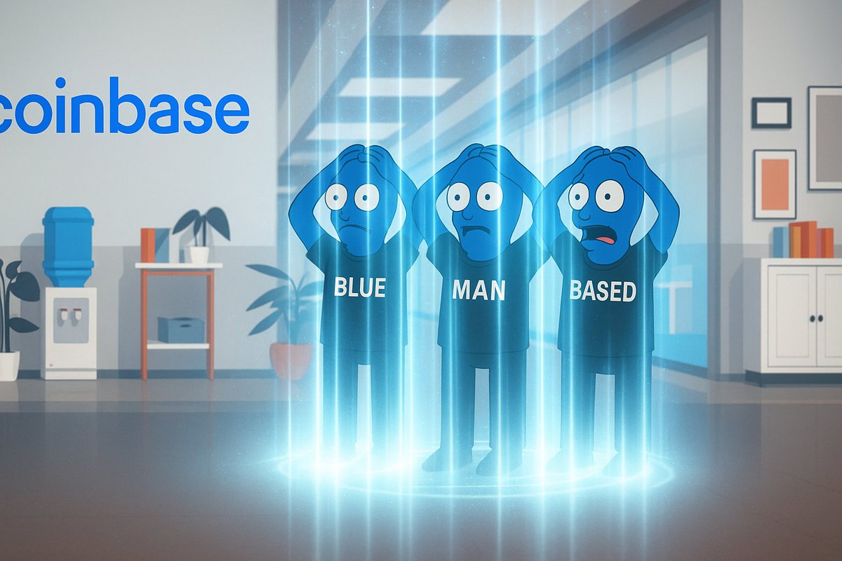 BlueManBased's tweet photo. Teleported from the fifth dimension straight into the #BASE headquarters, these three are about to start some chaos....🔥🔥 

#BlueManBased 
0x1950b213b505B850707F63c199400139fA64cC1a https://t.co/7MkmkICs7C