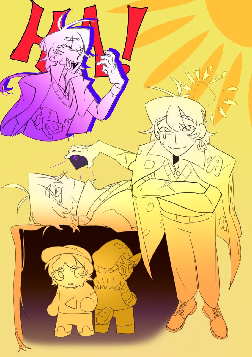 SheLziBot5's tweet image. I swear to God, if you're not a recurring character, I'll melt screaming in the sunlight.
EVERYONE GO TO SEE PENTAR'S NEW VIDEO!!!!!
#rejoicefanart