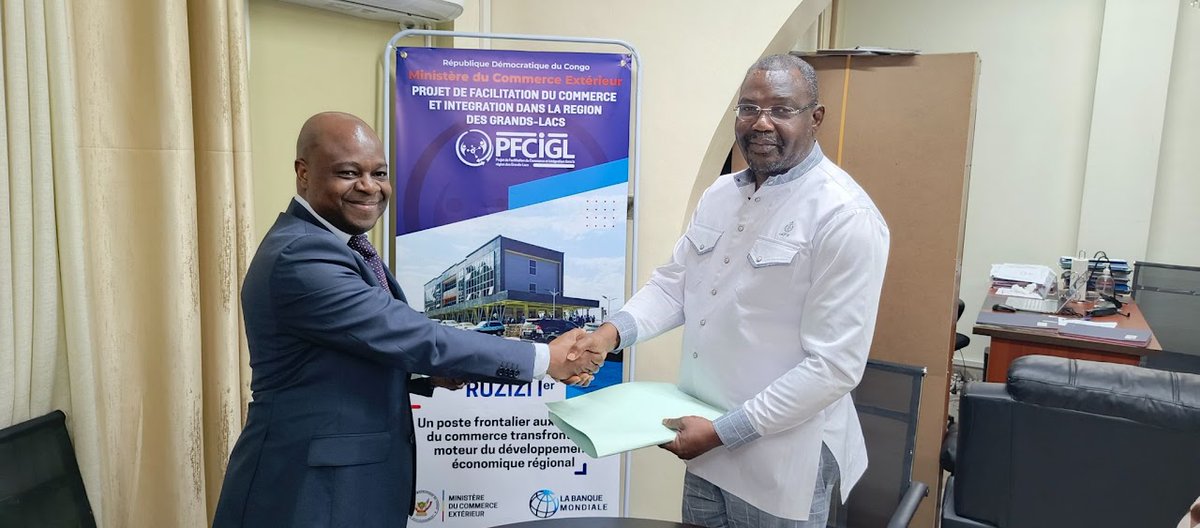 Le 6 décembre 2024 à Bukavu, le PFCIGL a conclu un partenariat stratégique de 2 ans avec Kivu Entrepreneurs et Deloitte Afrique SAS pour soutenir le commerce transfrontalier au Sud-Kivu.
#PFCIGL #CommerceTransfrontalier #KivuEntrepreneurs #DeloitteAfrique #DéveloppementDurable