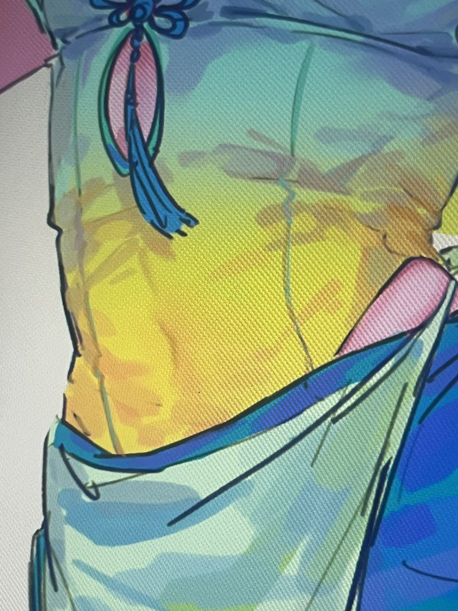 SoushunKuko's tweet image. tf is this fabric texture from my phone cam