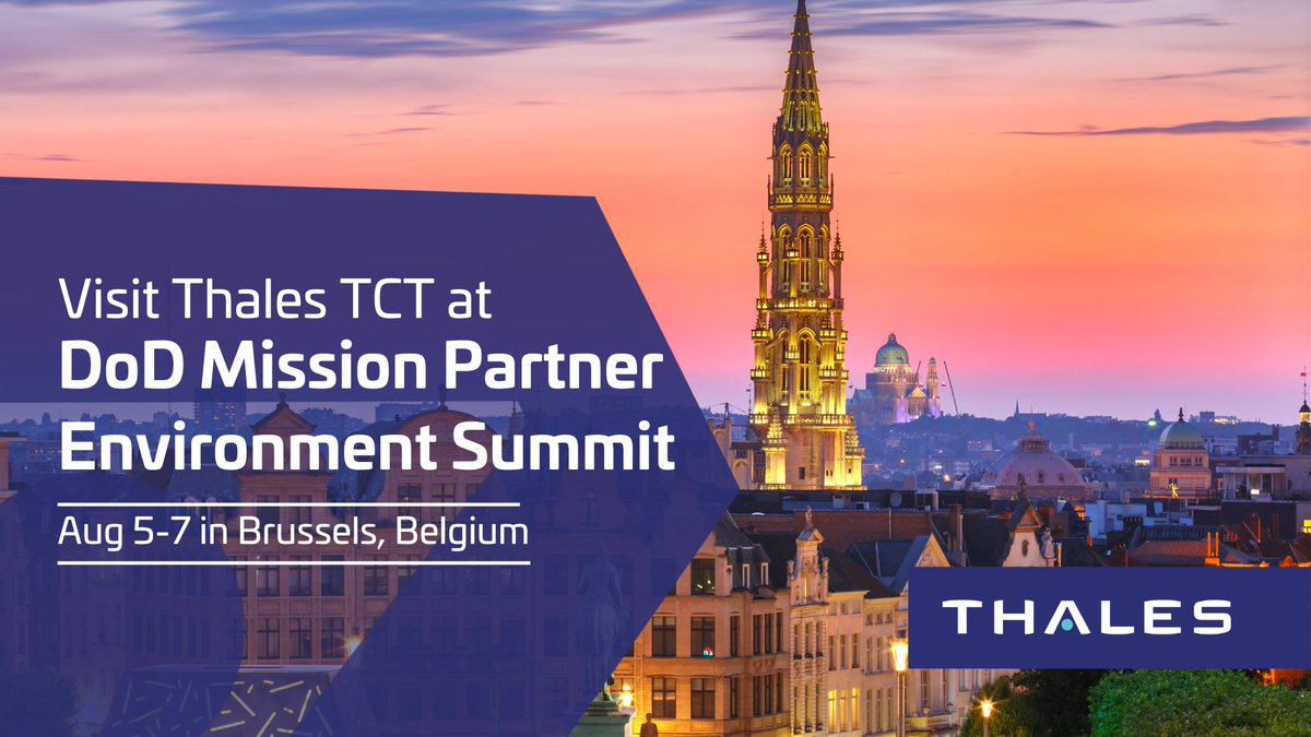 ThalesTCT's tweet image. Thales TCT&apos;s HSM experts will be at the DoD MPE Summit in Belgium, Aug 5-7. Visit to learn how our Luna T-Series HSMs meet FIPS 140 L3, #FedRAMP High, #CSfC, and CNSS standards for National Security Systems PKI.