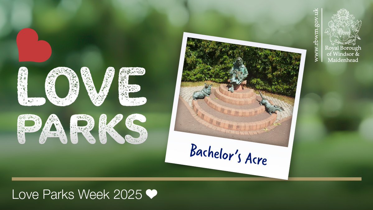RBWM's tweet image. A short walk from the Long Walk in Windsor
๐ Check out the Windsor Lady sculpture โ Queen Elizabeth II with her corgis - in celebration of her Diamond Jubilee
๐ orlo.uk/aZlZ4
๐ฃ 800 of your daily steps around the park's edge
#LoveParks #good4wellbeing