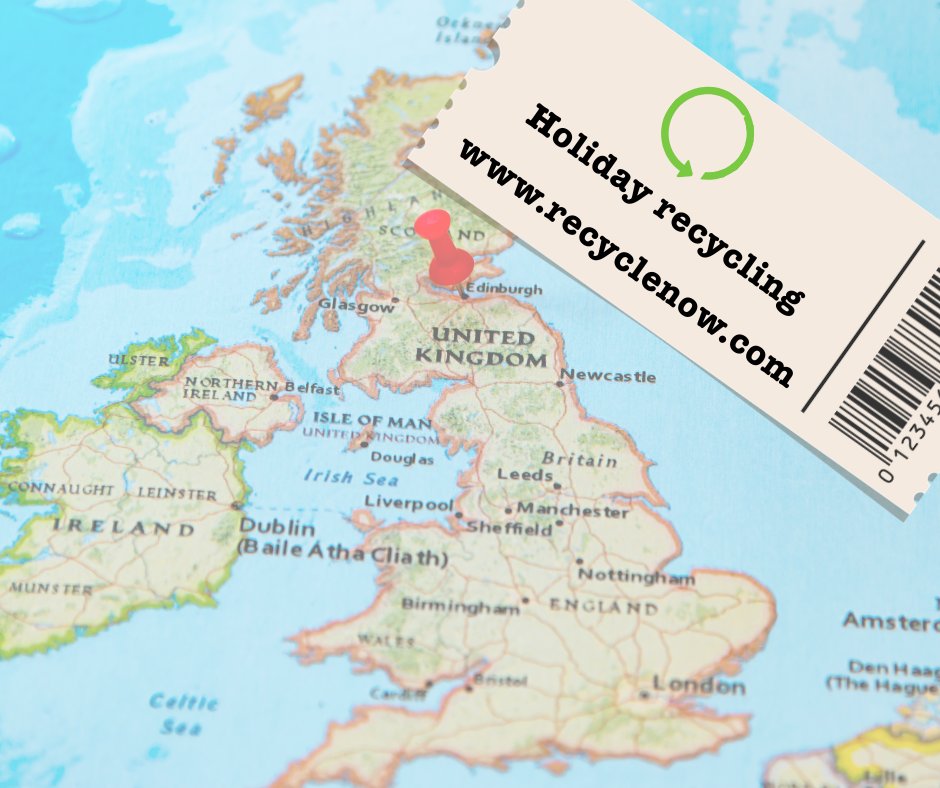 LeicRecycles's tweet image. Taking a break this year? Wherever you are, don’t take a break from recycling!
Recycling rules vary across the country. If you’re away from home, try the Recycle Now postcode checker to find out what you can recycle: ow.ly/ILB450Svwhx