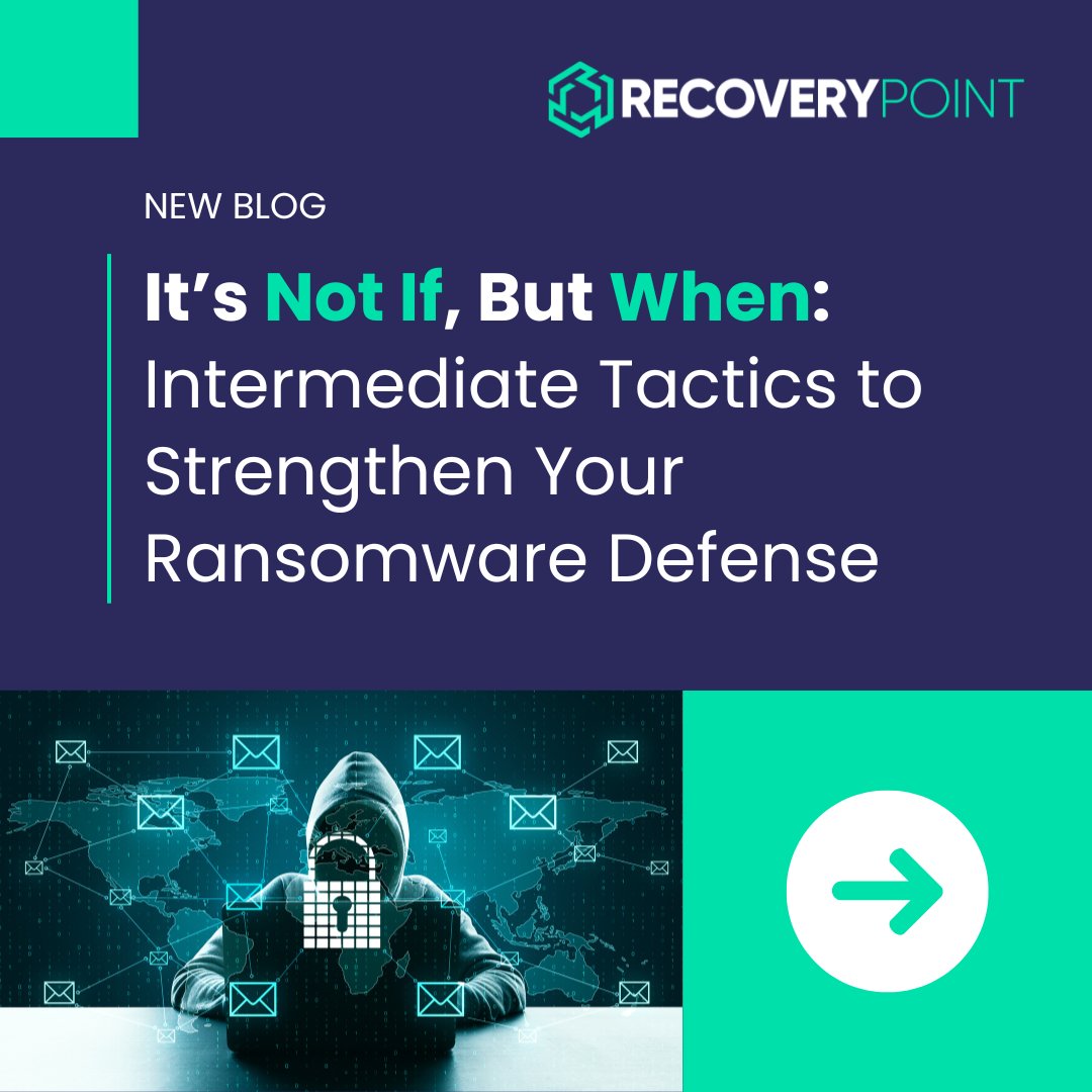 As part of our ransomware readiness series, a recent blog walks through four essential tactics to strengthen your ransomware defenses. 

Read now: loom.ly/A8bwvnA

#Ransomware #DataProtection #CyberRecovery #DisasterRecovery #Cybersecurity