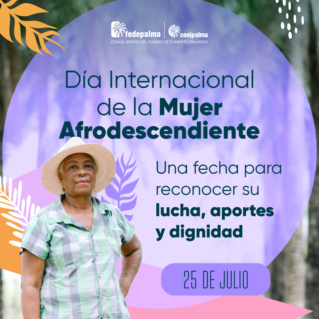FedepalmaOrg's tweet image. Hoy honramos la fuerza, resiliencia y legado de las mujeres afrodescendientes. Su voz y liderazgo han sido esenciales en la construcción de una sociedad más justa, igualitaria y diversa. Nos sumamos a esta conmemoración con respeto y admiración.