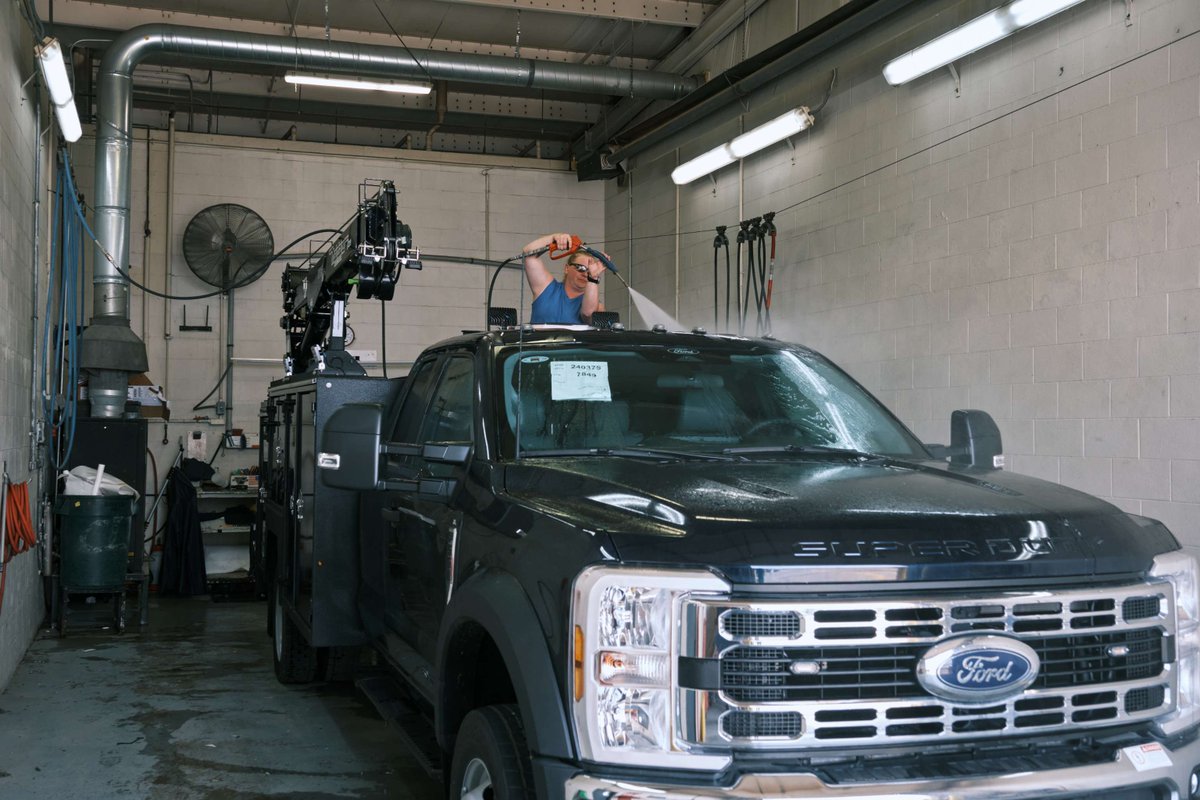 Getting shiny &amp; spotless before send-off