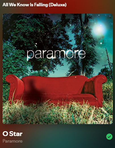LongHairedSlut's tweet image. now idk if they even know they released this
but i can say with a hand on my heart Paramore saved my life
