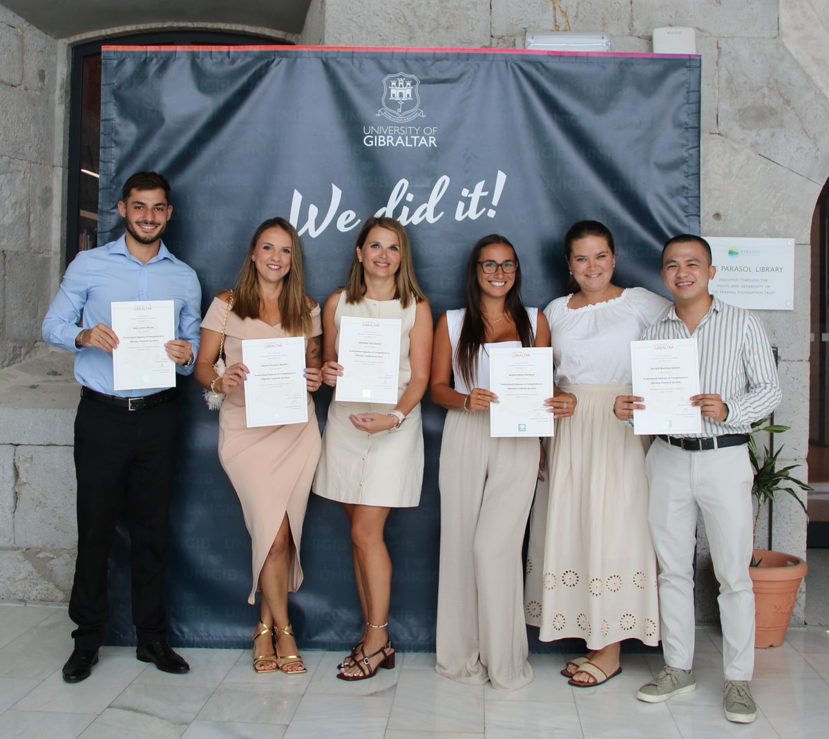 This week, we proudly held an award ceremony for this year’s industry-focused professional courses. Over 40 students received awards across three of our courses.

A huge congratulations to all!

#ProfessionalDevelopment #UniversityofGibraltar