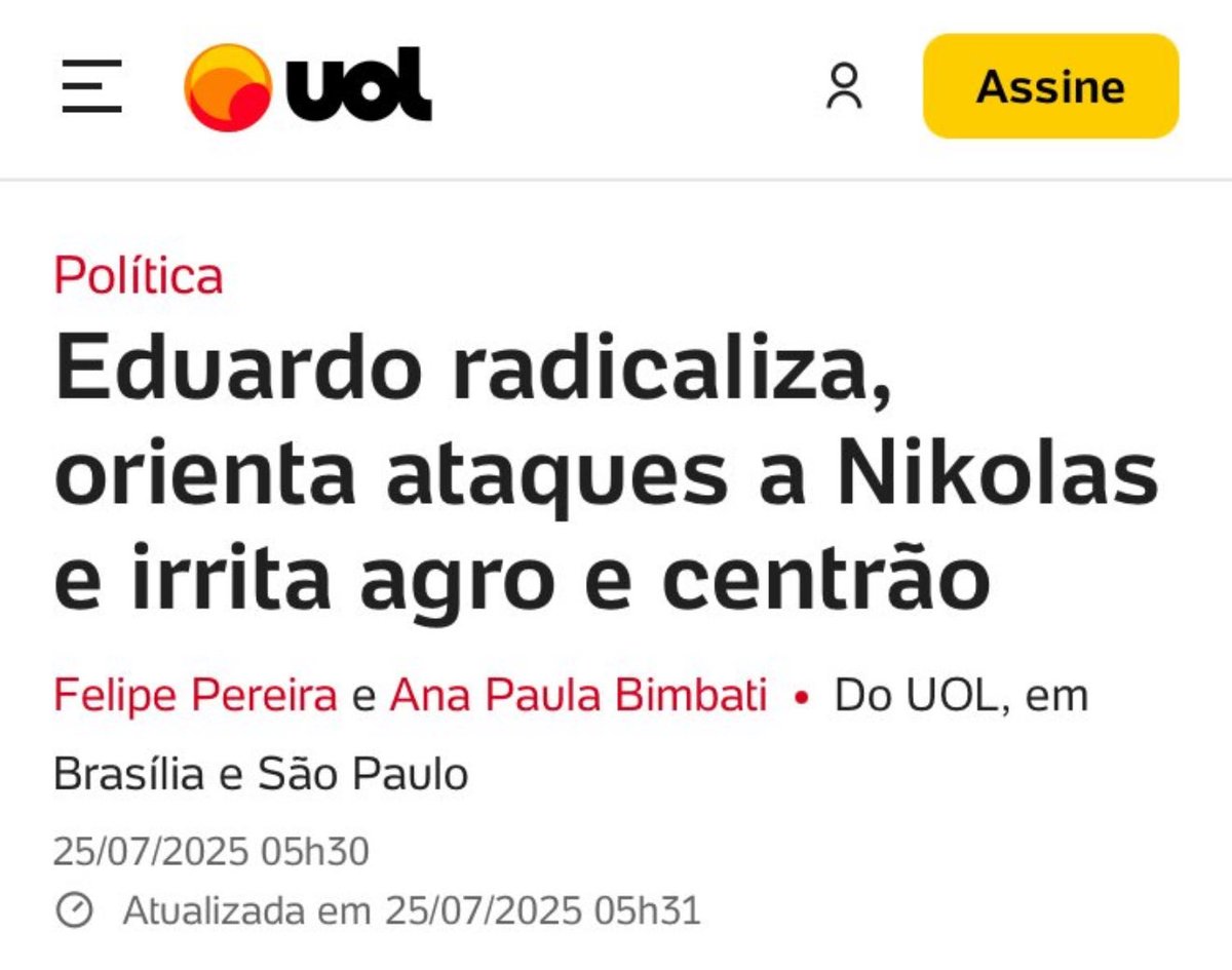 fabiowoficial's tweet image. Matéria completamente errada e fake.
Se tem alguém que fala na cara é Eduardo.
Nome do Nikolas não aparece há semanas para mim.
Revejam as fontes e parem de dar ouvidos ao Centrão e para a turma que quer UNICAMENTE enfraquecer a FAMÍLIA.