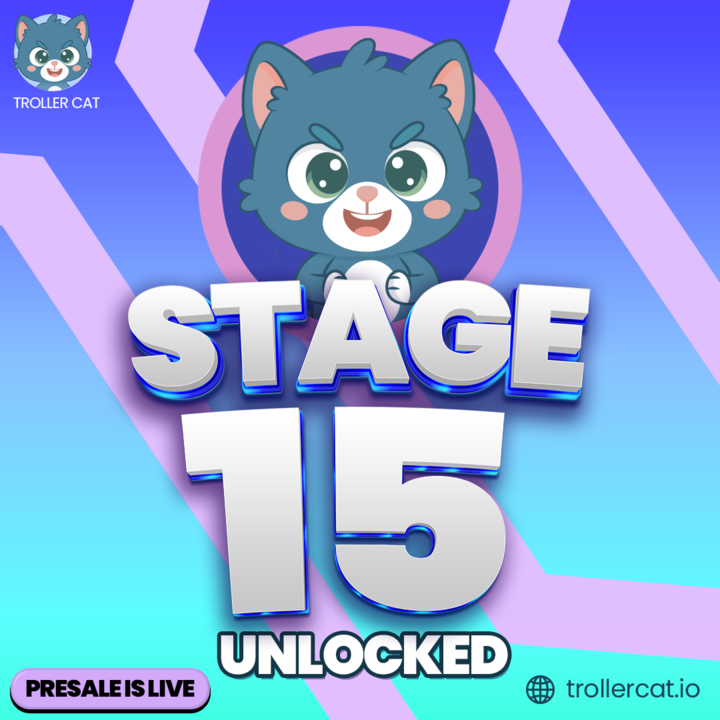 trollercat_'s tweet photo. 🦈 STAGE 15 UNLOCKED: THE LEFT SHARK MOMENT 🎤

Chaos just stole the spotlight and brought 400% ROI with it. 😼

You either grab $TCAT now or watch it dance past you. 💃

💰 Buy Now at https://t.co/CatLJqTwYs

#TCAT #TrollerCat #Stage15 #400ROI #PresaleLive #FOMO #memecoin https://t.co/wdOUx8VmEZ