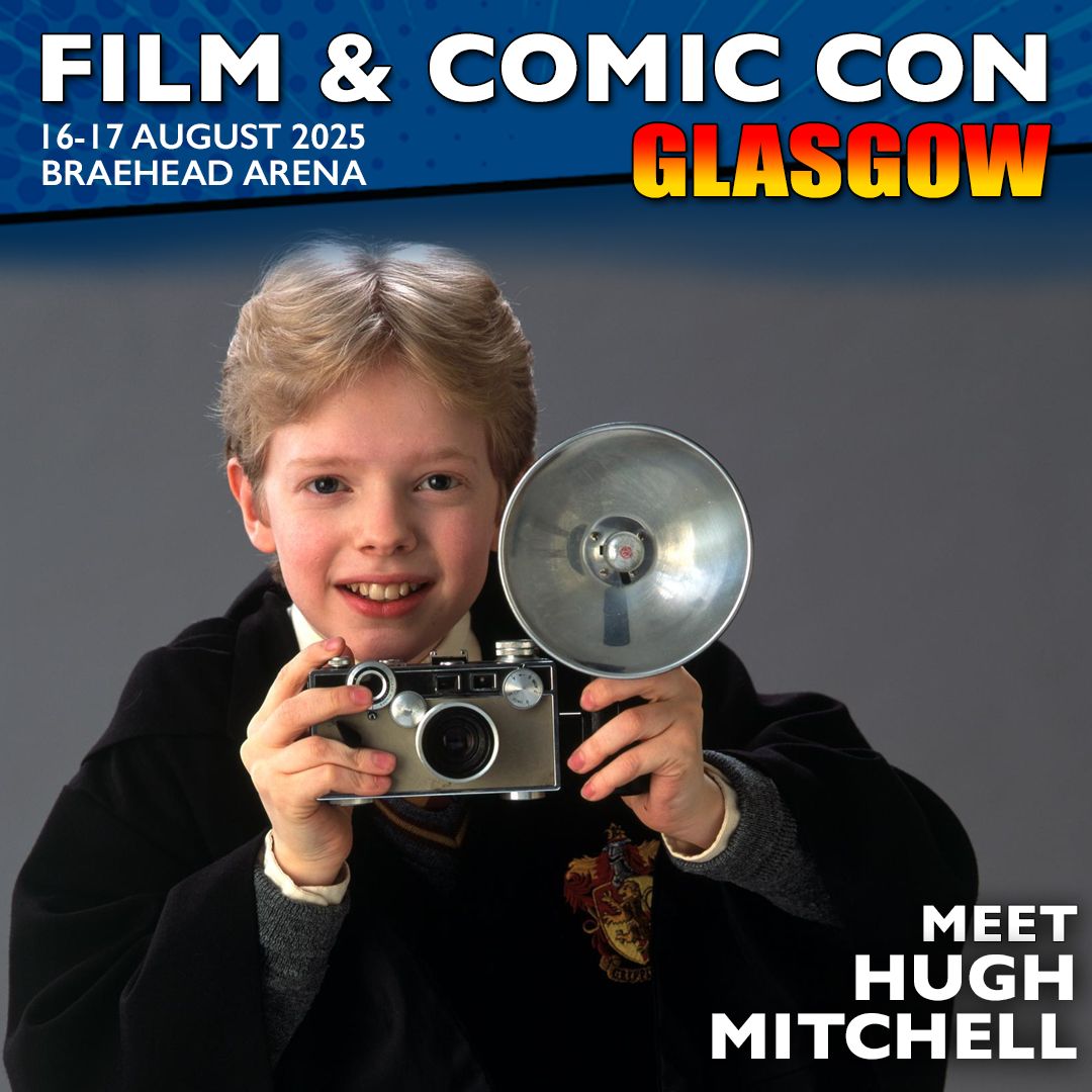 Showmasters's tweet image. HUGH MITCHELL is joining us for #FCCGlasgow!
Hugh is best known as Colin Creevey in Harry Potter and the Chamber of Secrets. He’s also appeared in The Da Vinci Code, Whitechapel and Wallander.
Tickets available now - bit.ly/FCCGlasgow