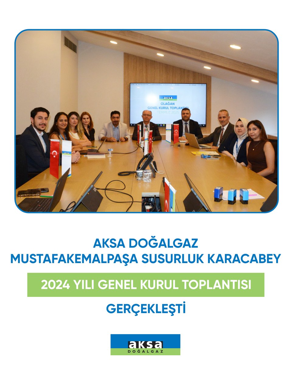 2024 Yılı Genel Kurul Toplantımızı, Başkan Yardımcımız Alper Konyalı ve iştirakte bulunduğumuz belediyelerimizin yönetimi ile birlikte gerçekleştirerek, Şirketimizin yıl boyunca ortaya koyduğu faaliyetleri ve geleceğe yönelik hedeflerimizi değerlendirdik.