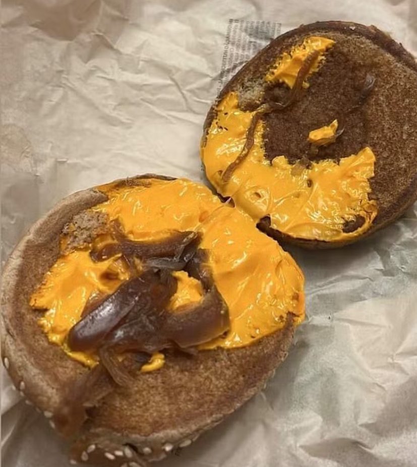 diretodomiolo's tweet image. 🚨VEJA: Cliente pede lanche através do iFood, o mesmo vem sem carne e resposta do restaurante surpreende.
